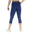 CLEARANCE Leakproof Cropped Leggings - Navy